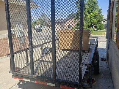 Utility Trailer with Ramp Gate