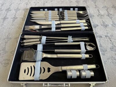 Berghoff 33Pc Stainless Steel BBQ Set