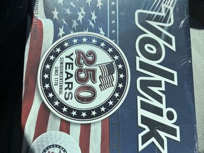 Volvik Power Soft 250 Years Semiquincentennial Golf Balls - 1 Dozen (12 Pack)