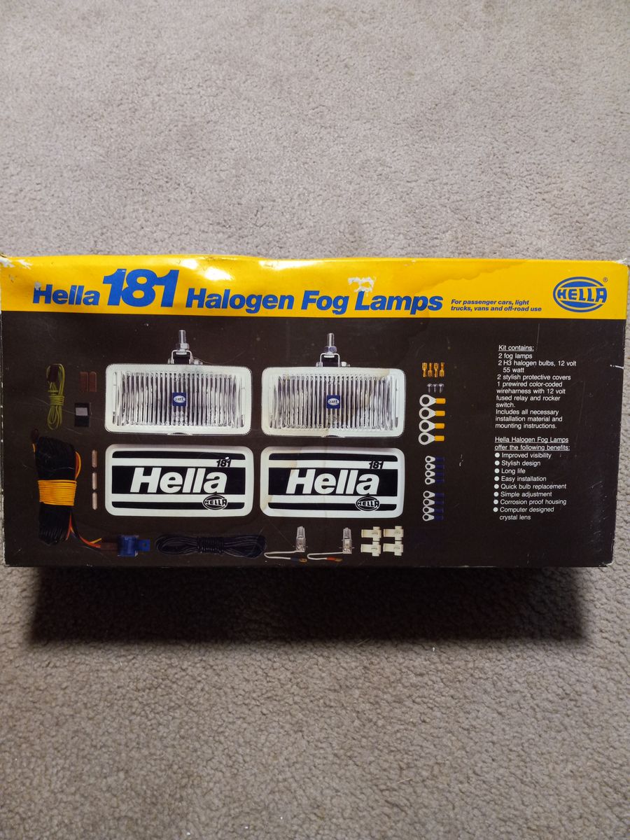 Hella 181 Fog Lamps