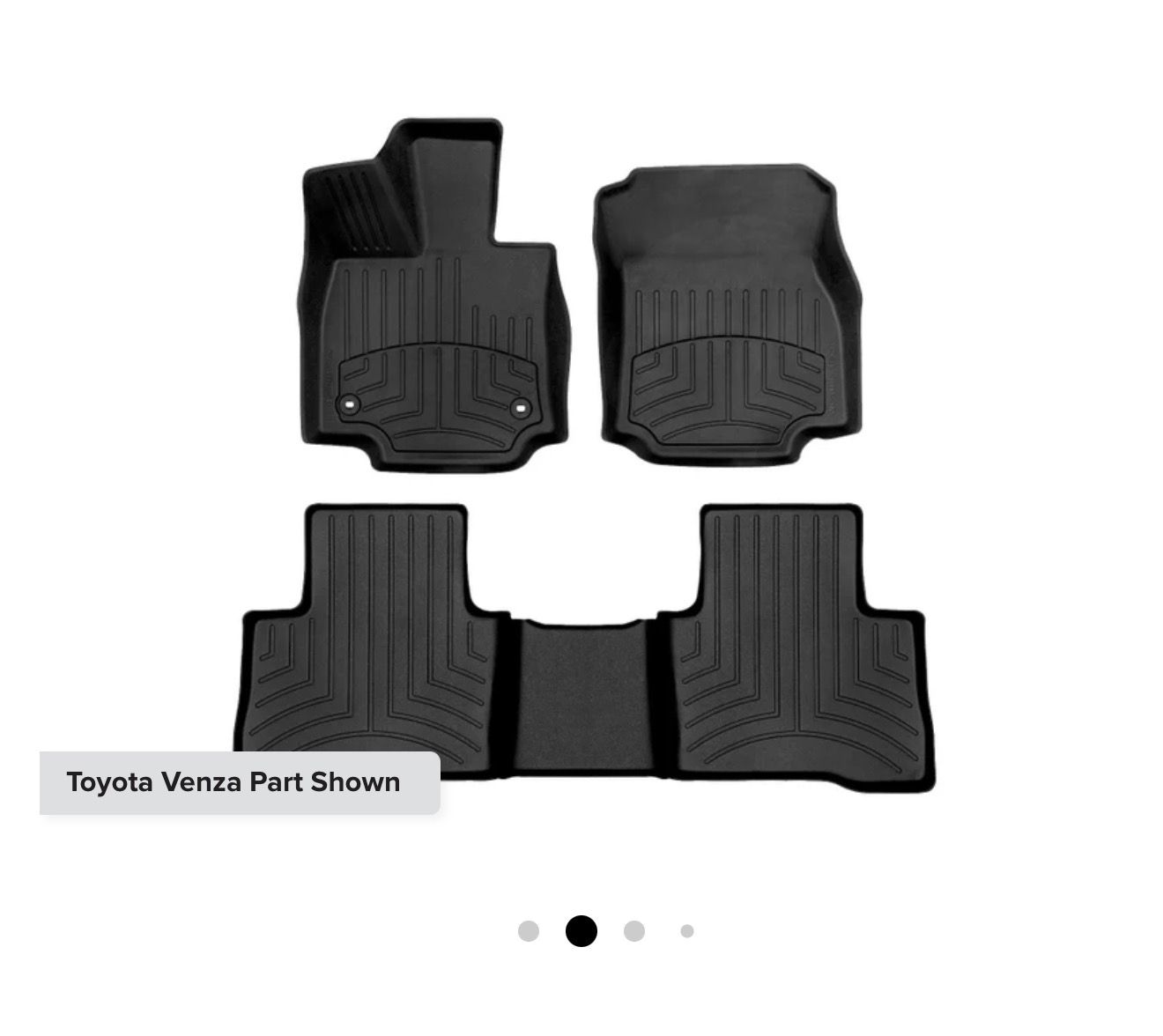 Toyota Venza WeatherTech Mats $150 Like New
