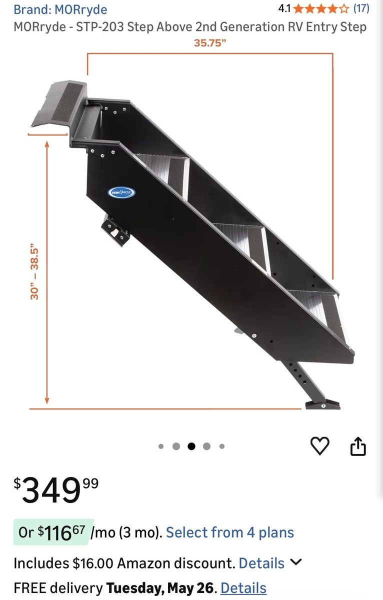 Rv/camper steps