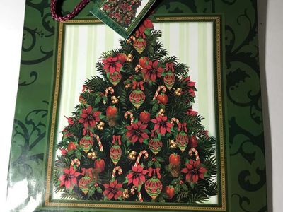 Christmas and Other Paper Gift Bags, New and Used, Large, Medium, Small
