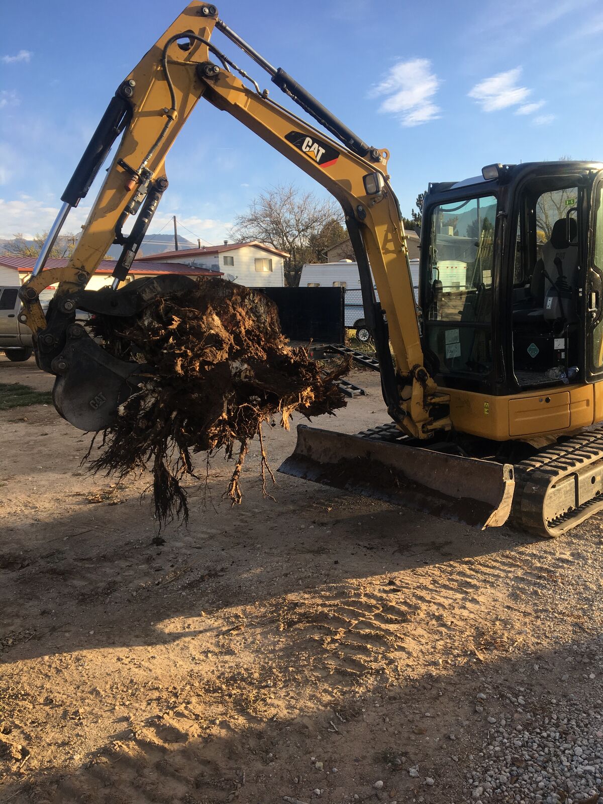 Dump truck for hire concrete or landscaping
