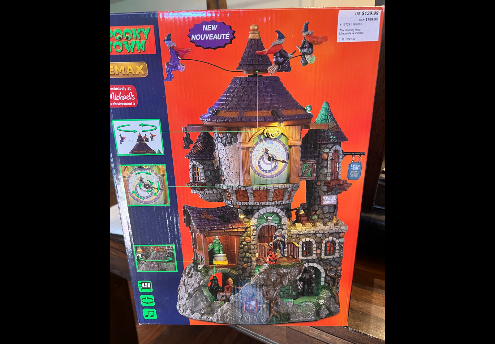 Lemax Spooky Town The Witching Hour