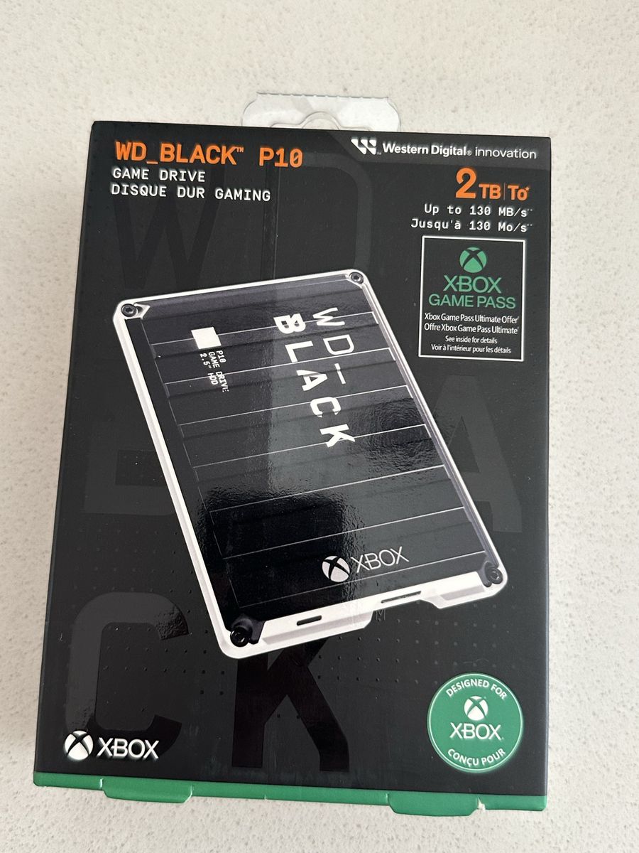 Western Digital P10 2TB Game Drive