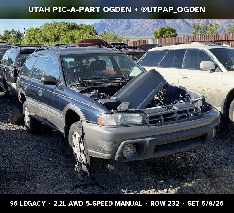 1996 Subaru Legacy Parts - UTPAP Ogden