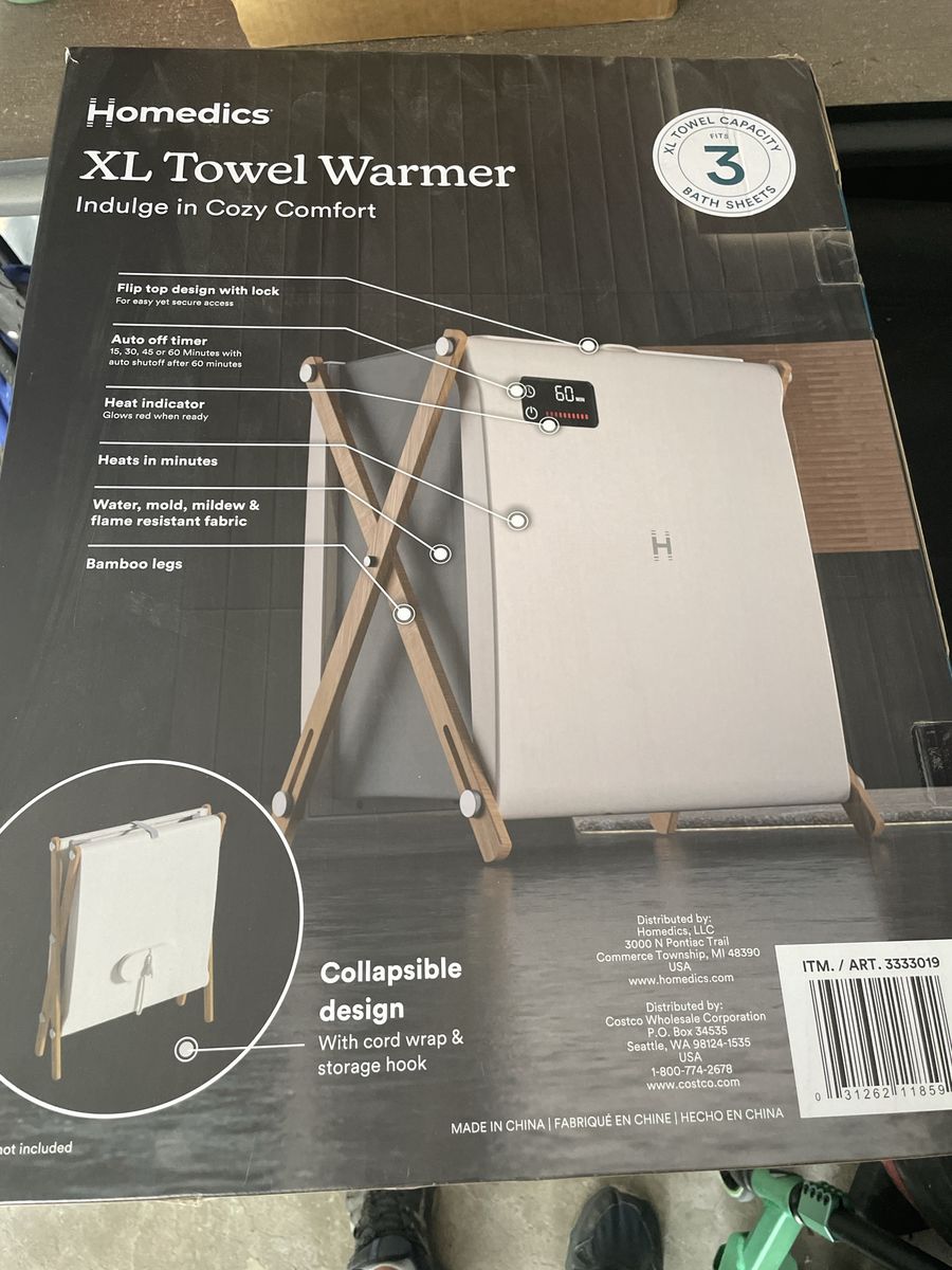 Homedics XL Towel Warmer