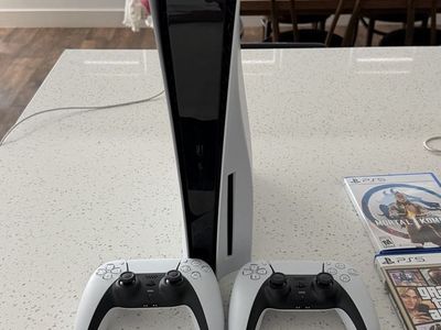 PlayStation 5 Disc Edition with extra controller