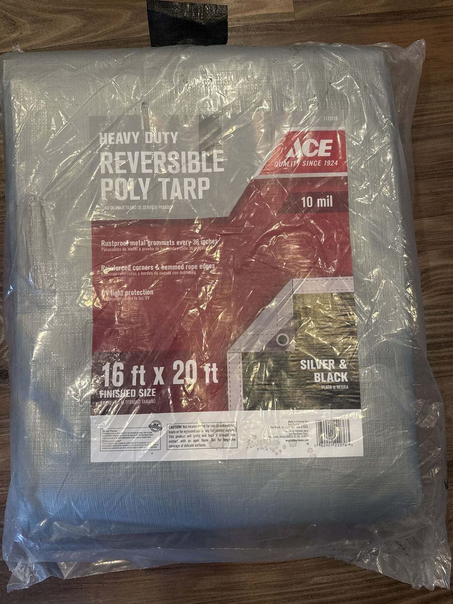 ACE HEAVY DUTY TARP BRAND NEW 16FT X 20 FT