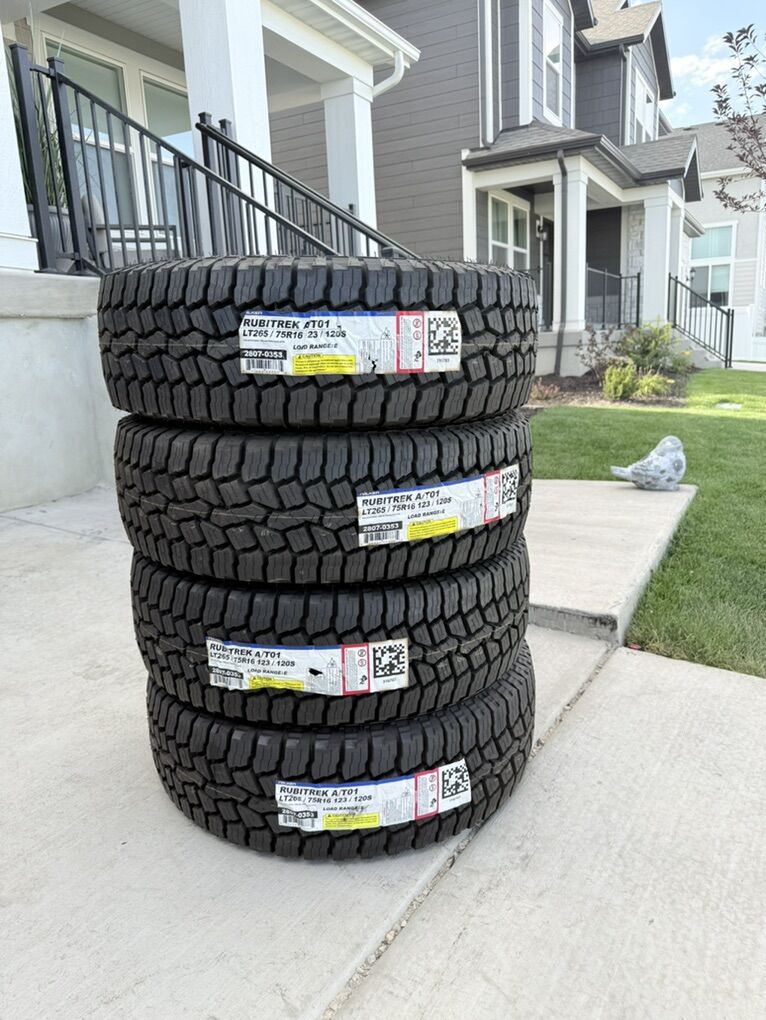 265/75R16 Falken Rubitrek Load E Brand New