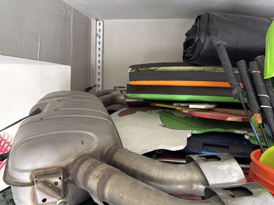 Used Vehicle Exhaust System - Muffler and Dual Tailpipes -Golf R 2022