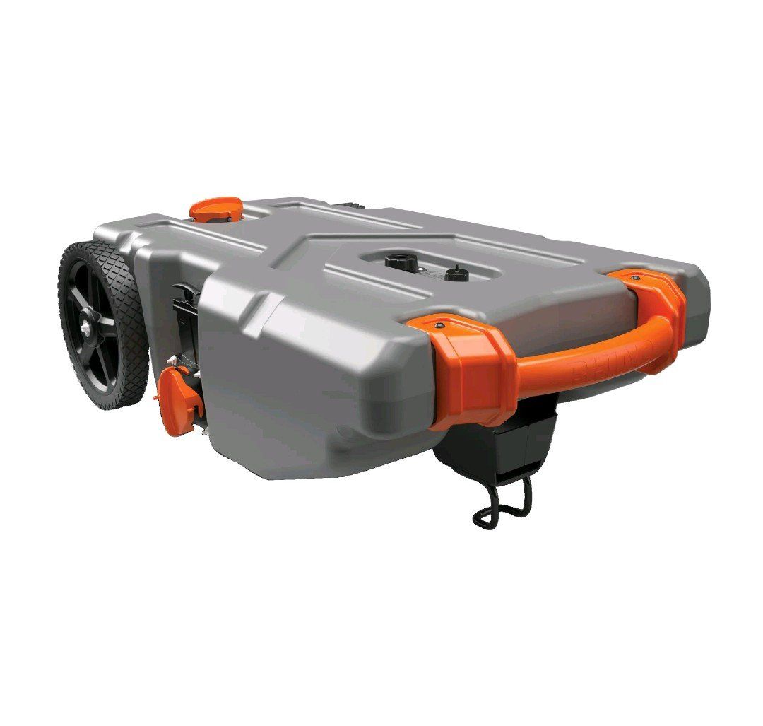 Rhino 36 Gallon Portable RV Waste Tote Tank Total Kit