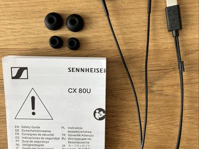 Sennheiser CX 80U Wired In-Ear Headphones USB-C