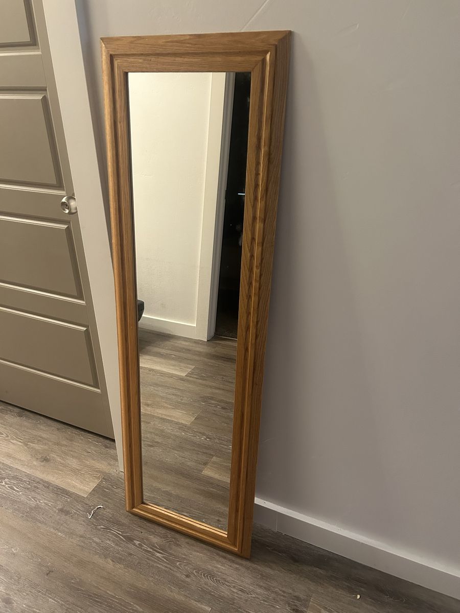 Wood Mirror