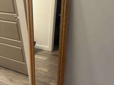 Wood Mirror