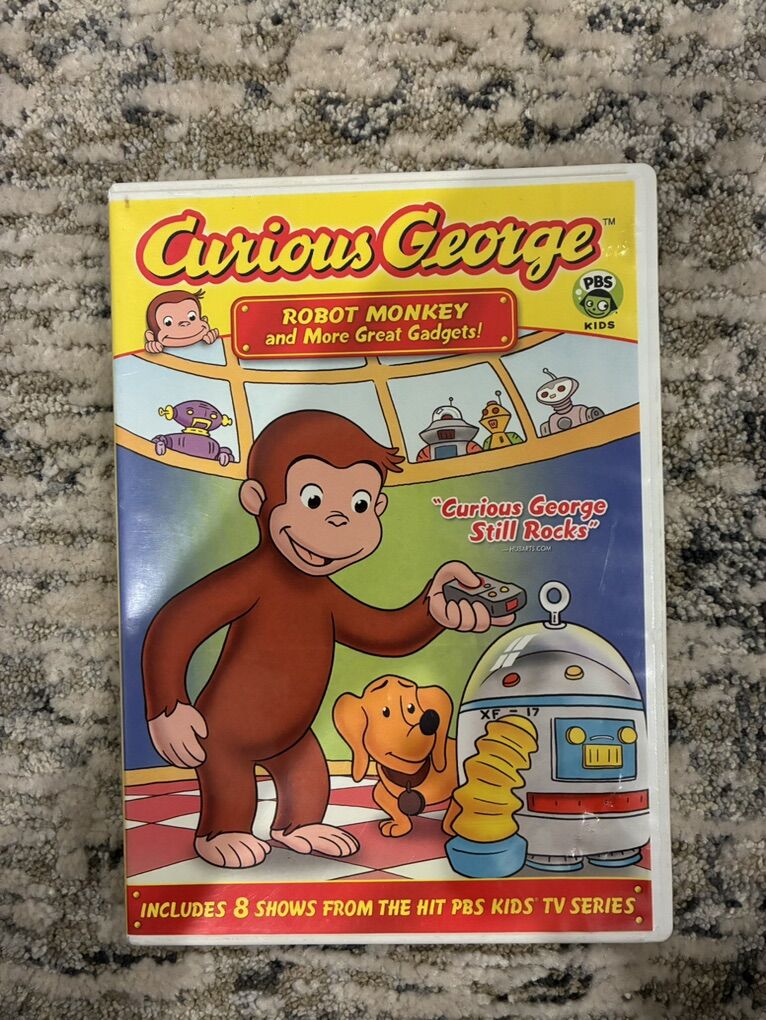NEW CURIOUS GEORGE DVD