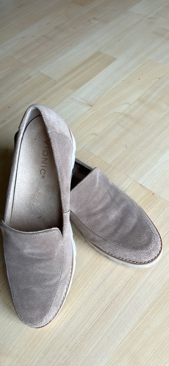 Vionic Suede Loafers