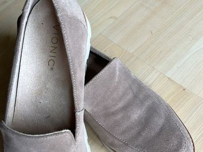 Vionic Suede Loafers