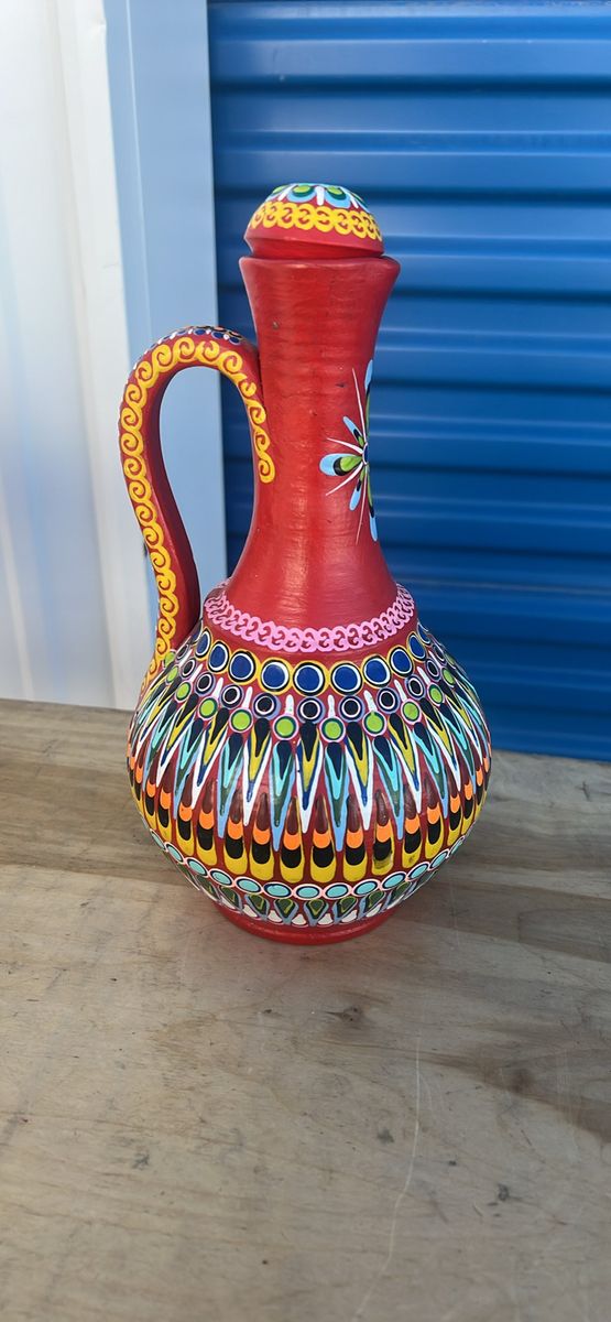 Clay Water Pitcher