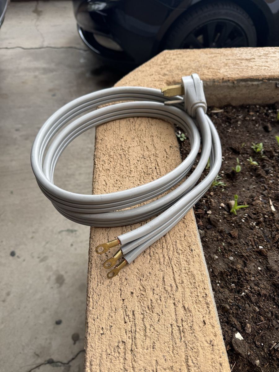 Power  cord with 3 wires for Dryer