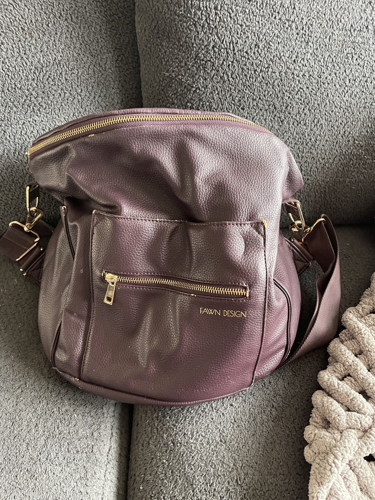 Dawn design diaper bag