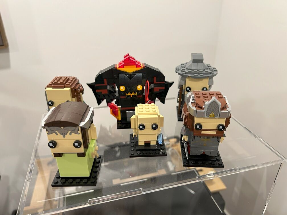 LEGO Brickheadz Aragon Arwen Frodo Gollum GAndalf Balrog