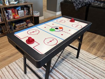1990s Air Hockey Table Out of Storage