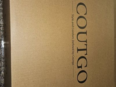 COUTGO Women's Size 11W Beige Suede Ankle Boots - Style & Comfort