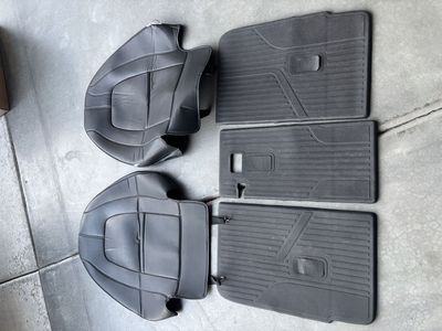 Model Y Seat Covers, Storage Tray, Floor Mats