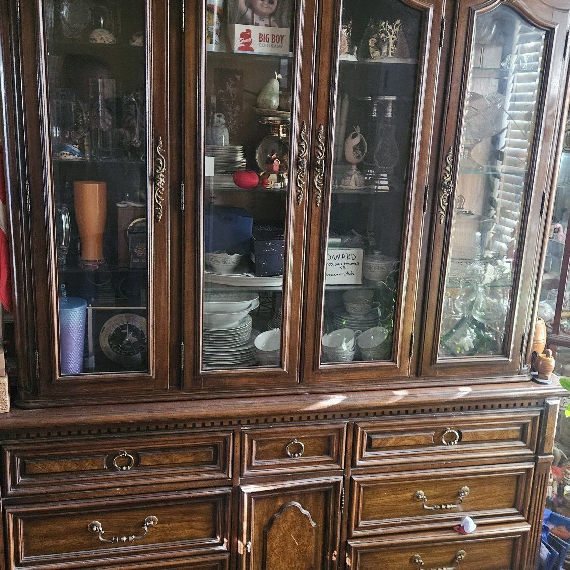 China Hutch 2 piece