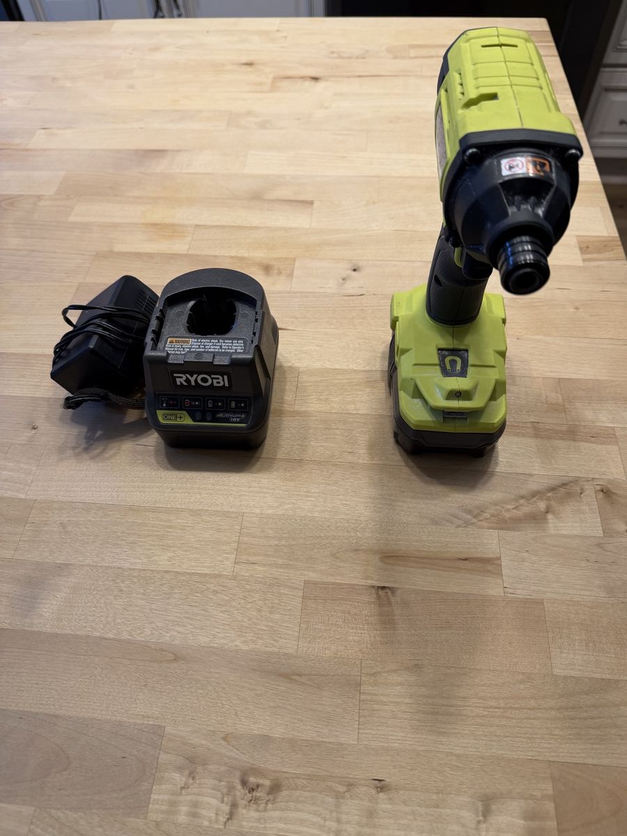 Ryobi ONE+ 18V Impact Driver P235AVN with Battery and Charger