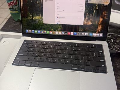 SILVER 14in MACBOOK PRO : apple m4 16gb 512gb basically new machine perfect condition ms office for mac and a 120 day warranty