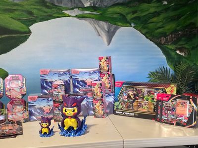Pokemon - NEW IN BOX - Chaos Rising, Ascended Heroes, Bundles