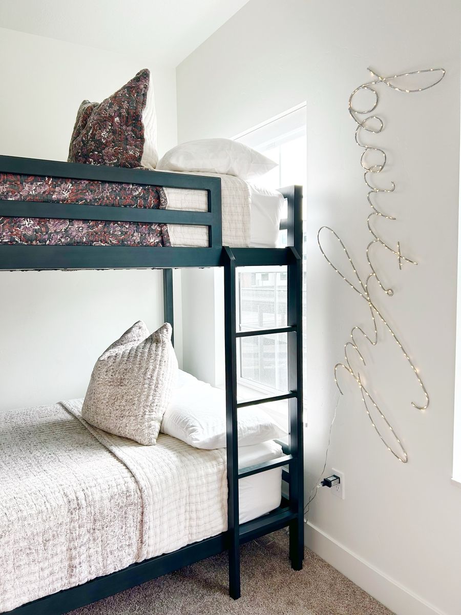Restoration Hardware RH Full Over Full Metal Bunk Bed