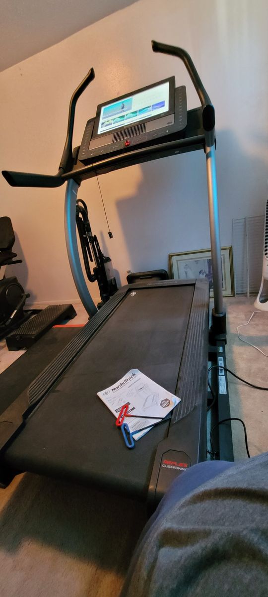 Lightly used treadmill