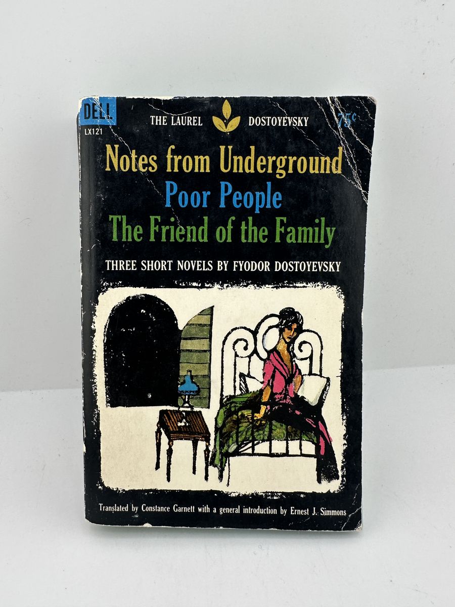 Notes from Underground Poor People Dostoevsky Dell 1960 Vintage PB