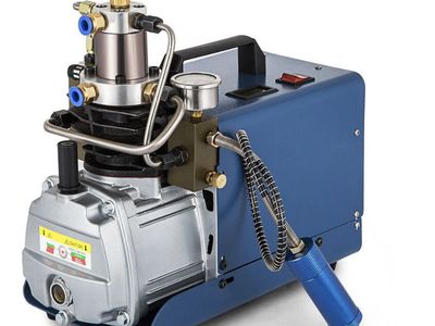 High-Pressure Air Compressor for Mini Scuba Tanks (4500 PSI)