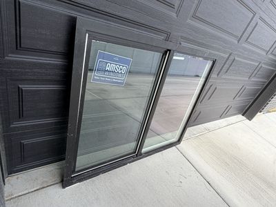 5040 black vinyl basement/foundation window