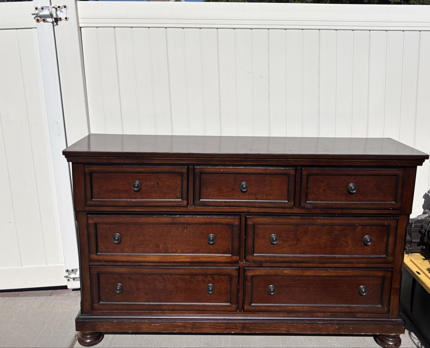 Quality Well Built Solid 7 Drawer Dresser