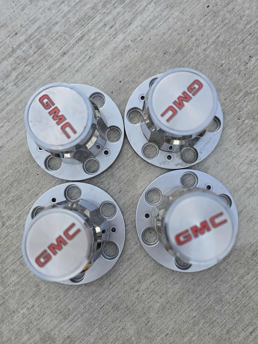 GMC caps 6 lug