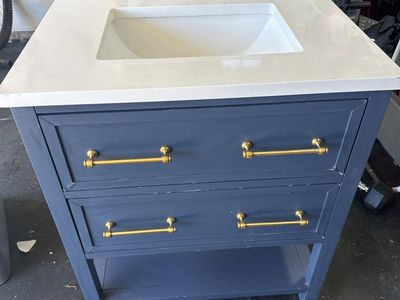 Bathroom Vanity 30” x22”x35”