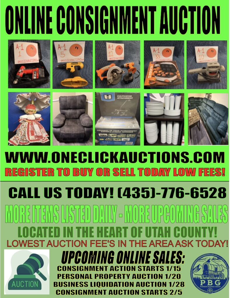 Online Auction Now Live!
