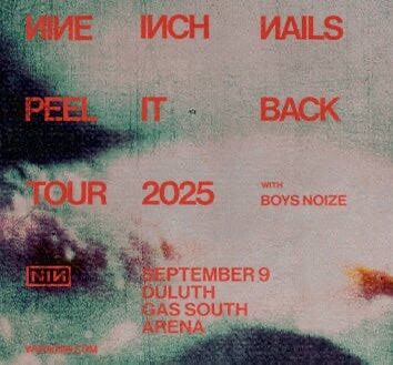 2 Nine Inch Nails NIN Tickets