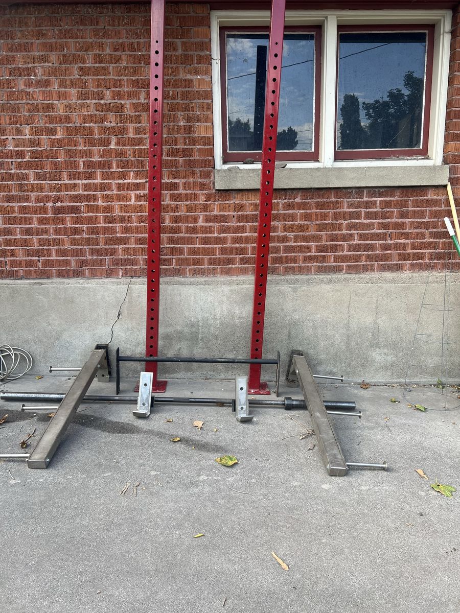 Heavy-Duty Adjustable Squat Rack/power Rack
