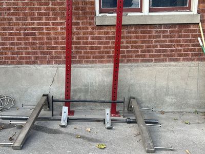 Heavy-Duty Adjustable Squat Rack/power Rack