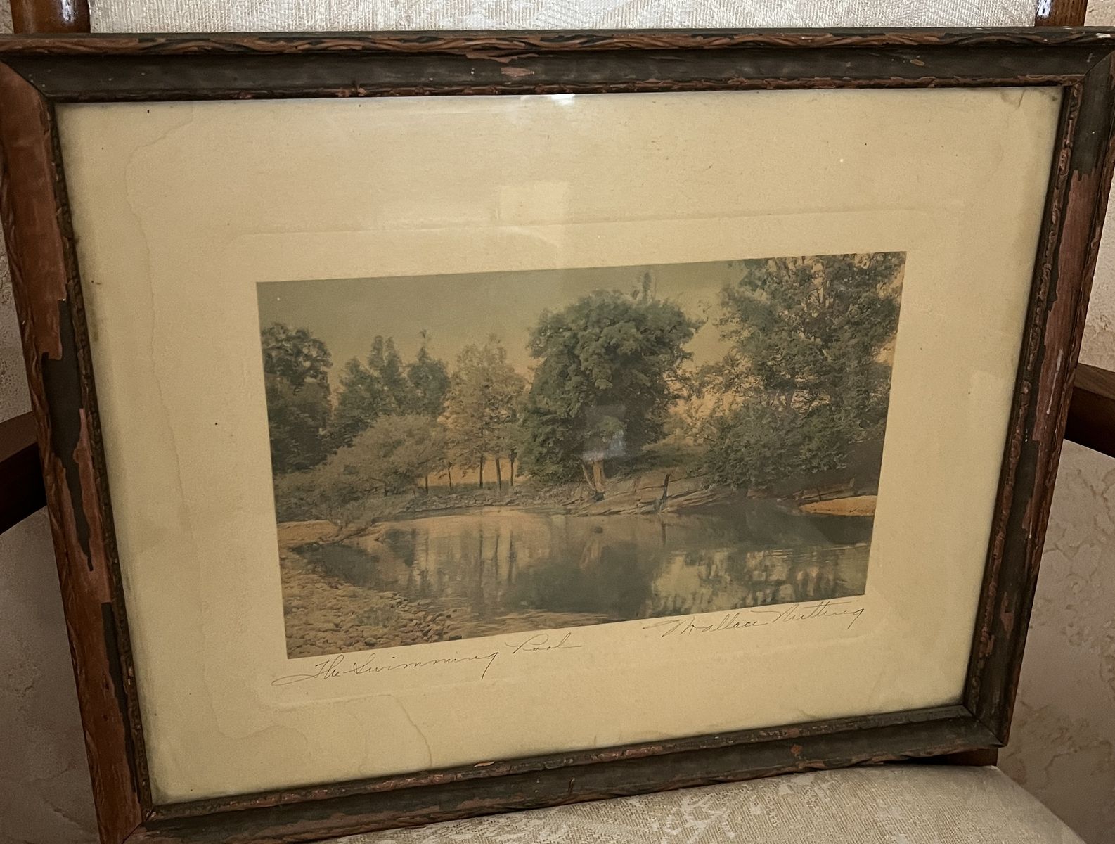 Vintage Signed picture