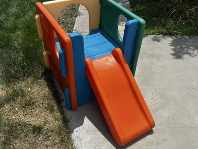 Little Tikes Junior Play Slide Colorful Indoor Outdoor Toddler Climber Playset