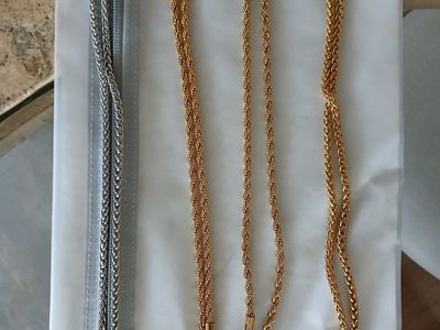 NEW Lens & Craft Stainless Steel Necklaces - Brand New W/ Tags (Read Desc)
