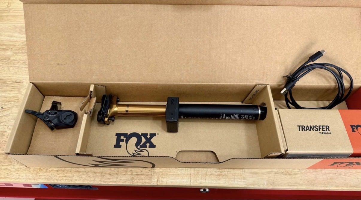 2025 Fox Neo Transfer electronic dropper 31.6 100mm NICA